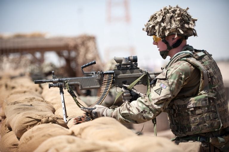 British Army Set To Drop Light Machine Guns Overt Defense