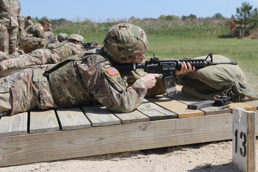 M4A1 at the range 2018