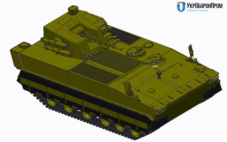 Ukraine Develops a New Universal IFV Called BMP-U (2)