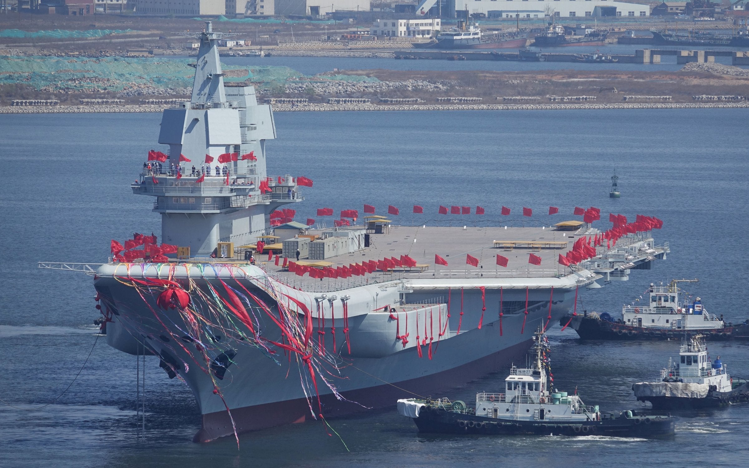 type 001A with flags