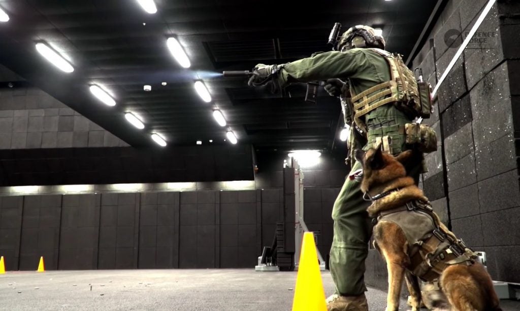 NZ SAS dog handler