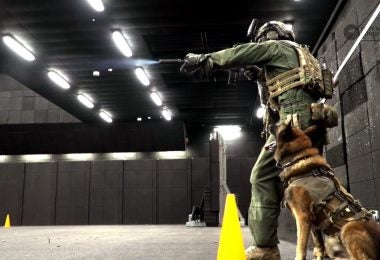 NZ SAS dog handler
