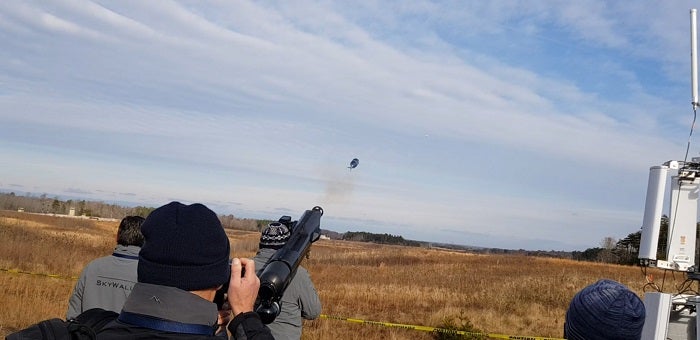 SkyWall100 Anti-Drone System Was Demonstrated to US Marine Corps (1)