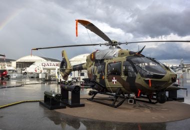 H145M Serbia Static Display at Partnership 2019 in Belgrade (photo courtesy of Airbus Helicopters)