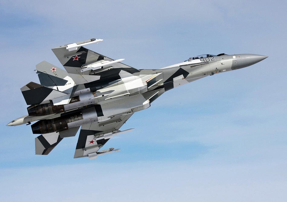 Sukhoi Su-35 (courtesy United Aircraft Corporation)