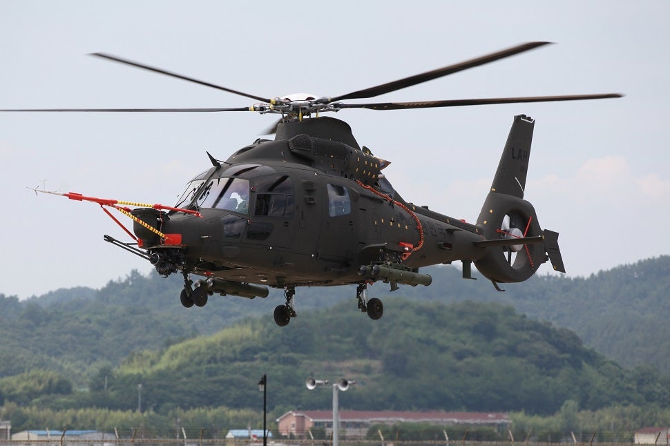 KAI LAH at its maiden flight on 4 Juny 2019 (photo courtesy of Korea Aerospace Industries)