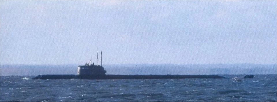 Reported picture of the highly secretive Russian Navy submarine Losharik