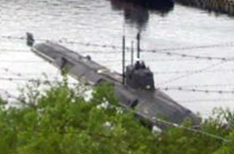 Reported picture of the highly secretive Russian Navy submarine Losharik