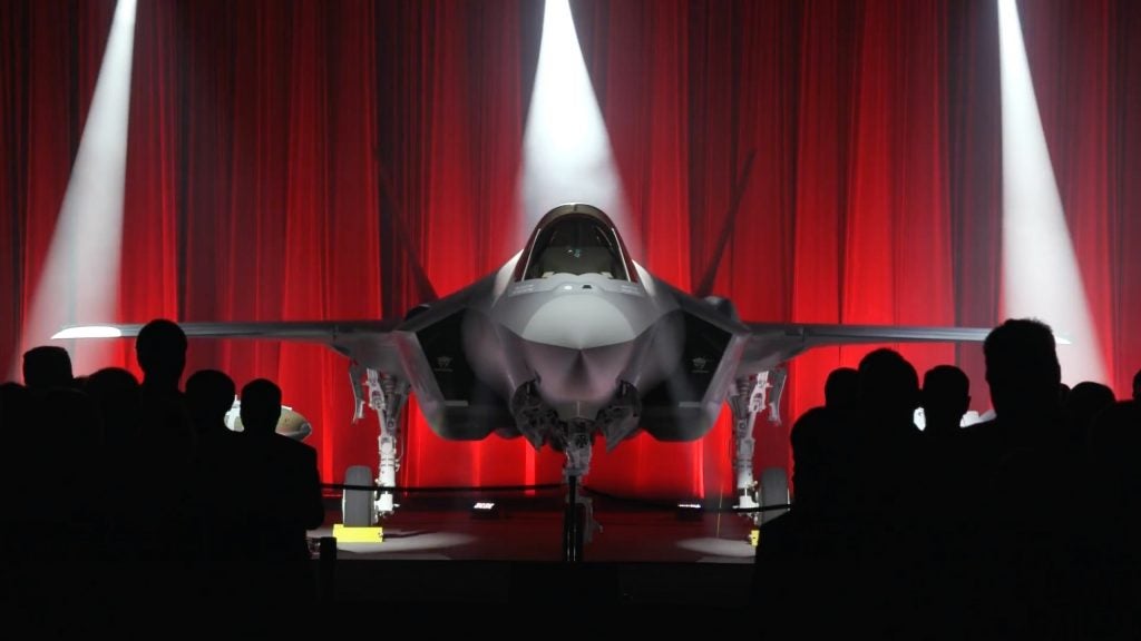 Lockheed Martin's Roll-out ceremony of Turkey's first F-35 on 21 June 2018 (photo courtesy of Lockheed Martin)