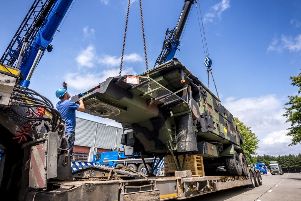 Royal Netherlands Army receives upgraded Patriot missile systems July 2019 (photo courtesy of the Netherlands Ministry of Defense)