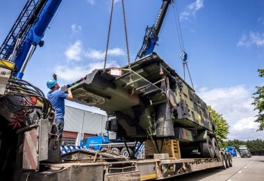 Royal Netherlands Army receives upgraded Patriot missile systems July 2019 (photo courtesy of the Netherlands Ministry of Defense)