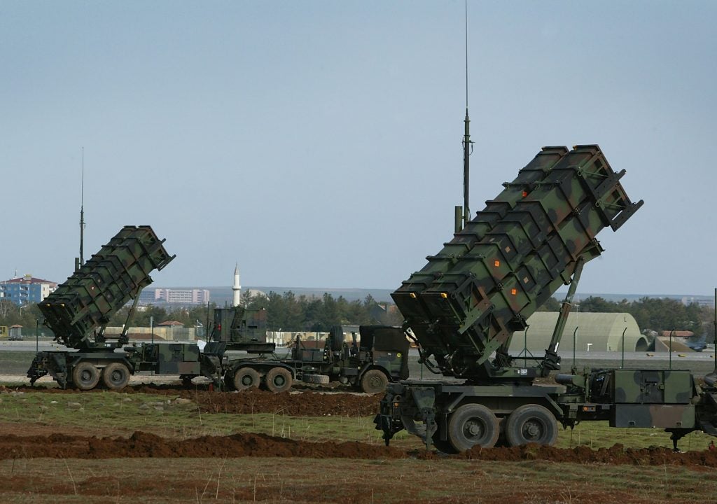 Royal Netherlands Army Patriot missile systems in Turkey 2003 (photo courtesy of the Netherlands Ministry of Defense)