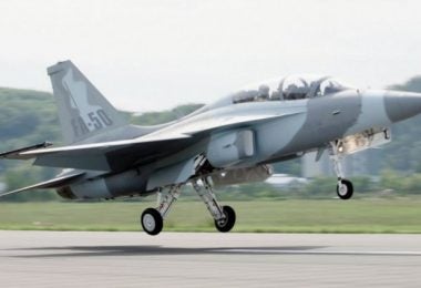 KAI FA-50 taking off (photo courtesy of Korea Aerospace Industries)