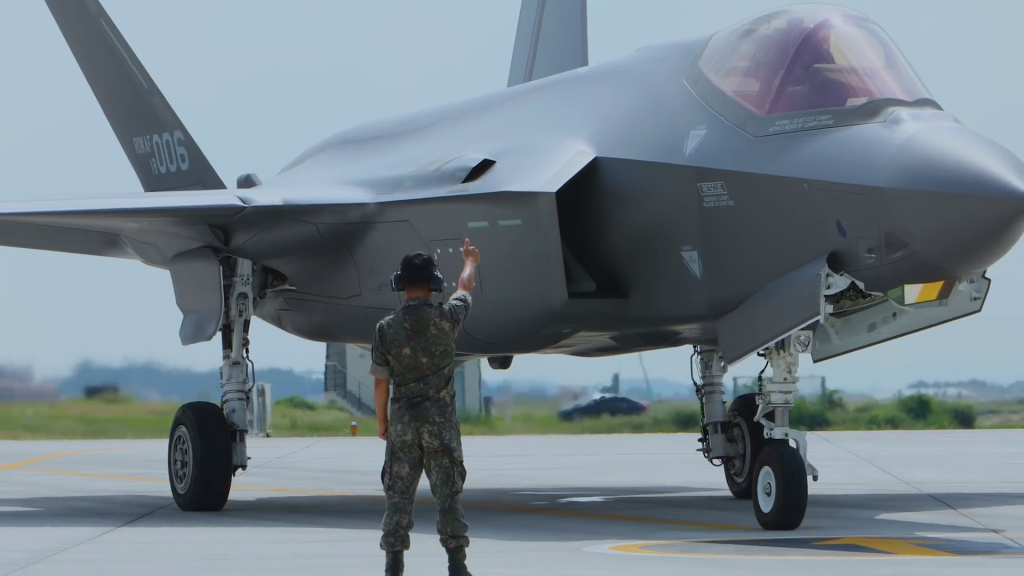 South Korea Grounds F 35as Following Belly Landing Incident