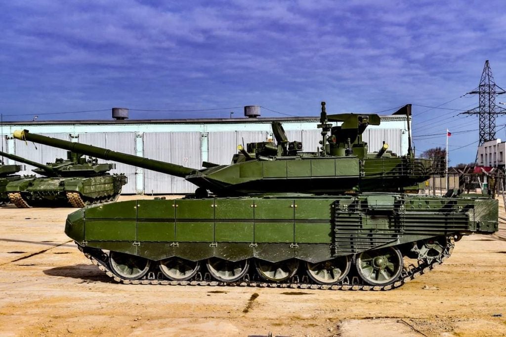 T90 Tank Side View