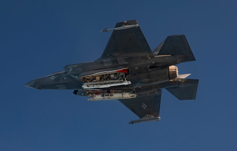 F-35 Demonstrates B61-12 Nuclear Bomb Capability