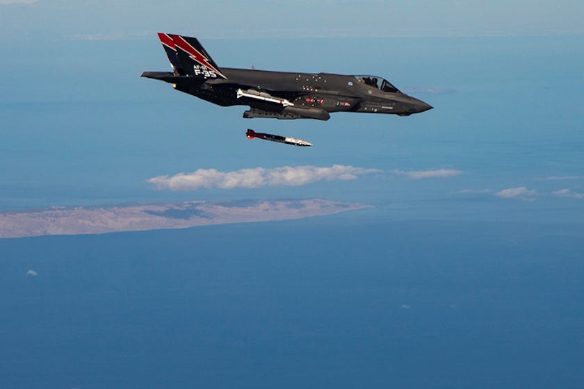 F-35 Demonstrates B61-12 Nuclear Bomb Capability