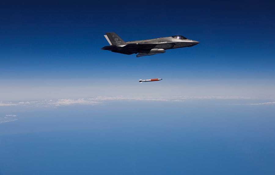 F-35 Demonstrates B61-12 Nuclear Bomb Capability