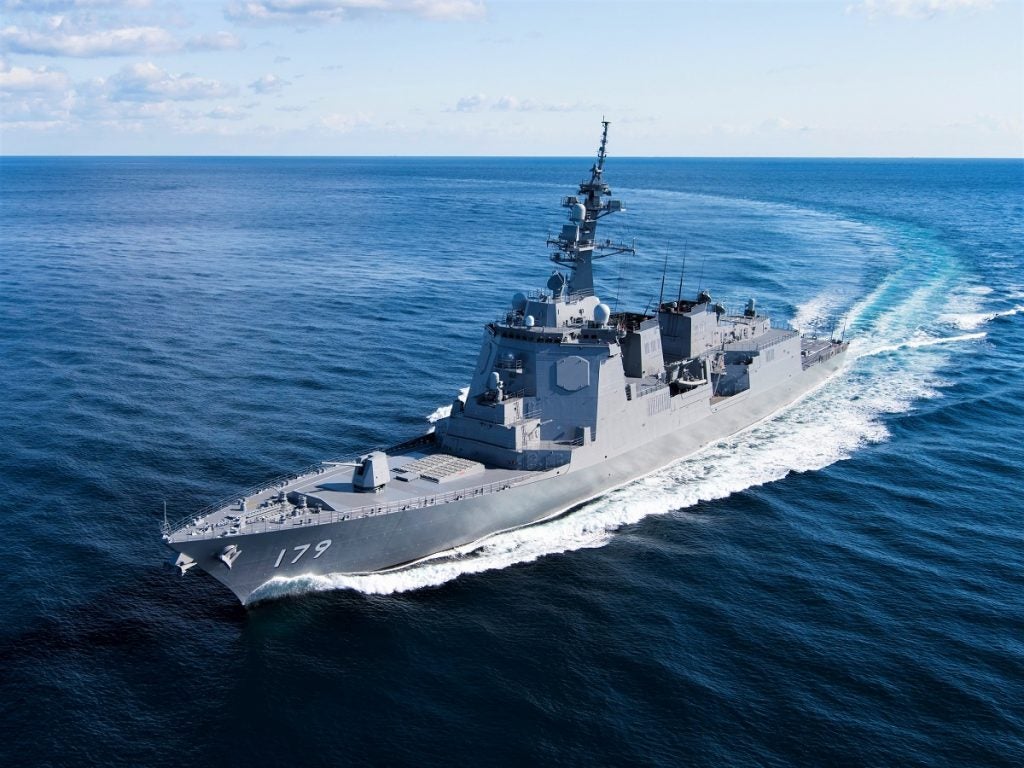 New Japanese Missile Defense Destroyer JS Haguro (DDG-180) Begins Sea Trials 