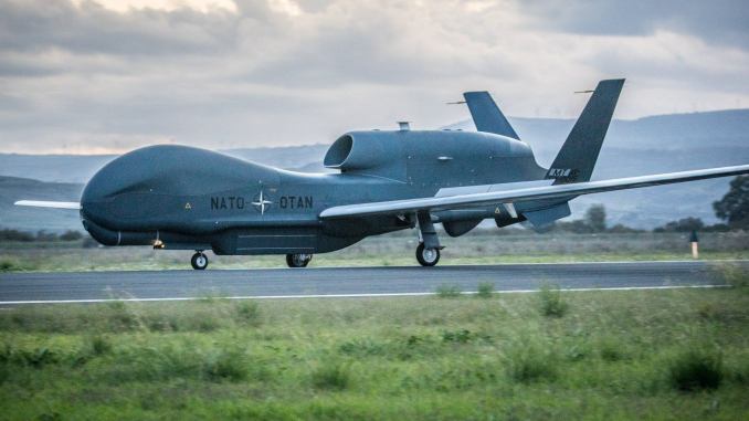 NATO's Alliance Ground Surveillance RQ-4D Phoenix Takes to the Skies