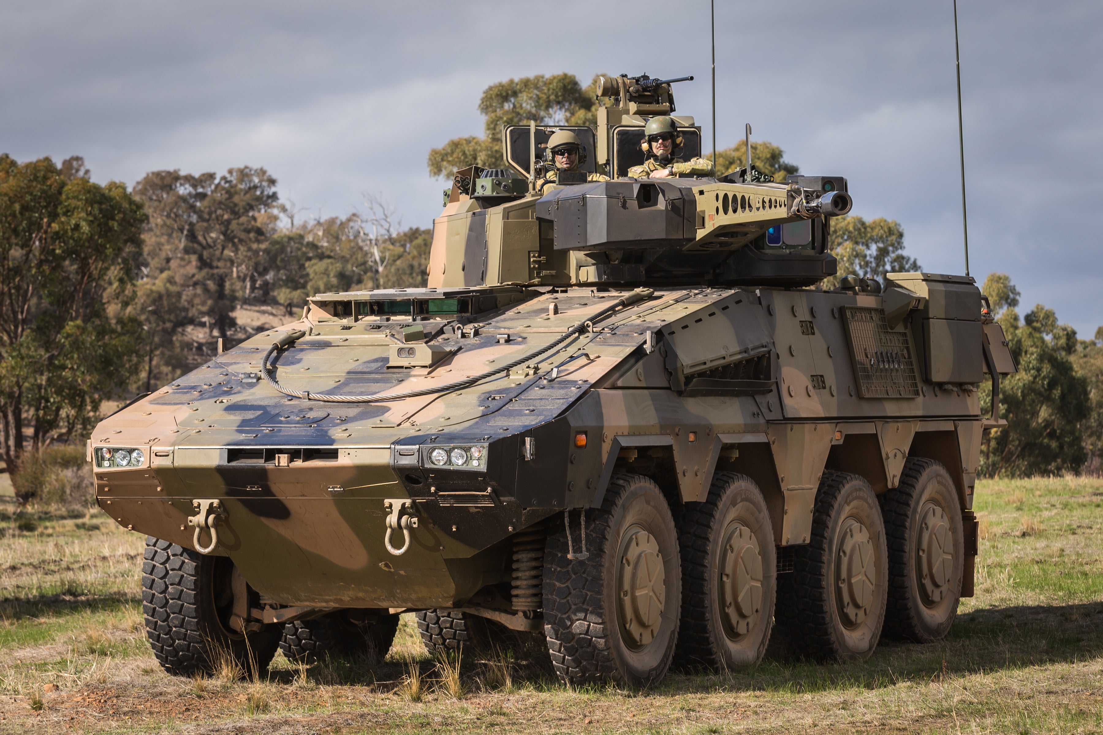 First Boxer Mission Modules with Lance Turrets Arrive in Australia