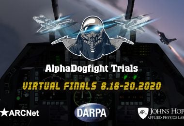 Human F-16 Pilot Faces off against AI Pilots in Upcoming AlphaDogfight Trials