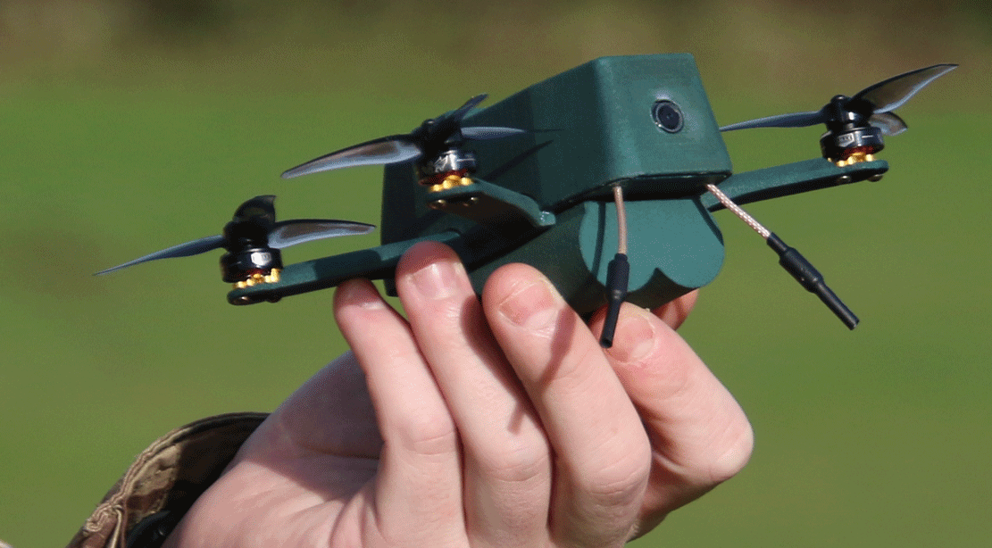 British Army Successfully Trial Bug Nano UAV