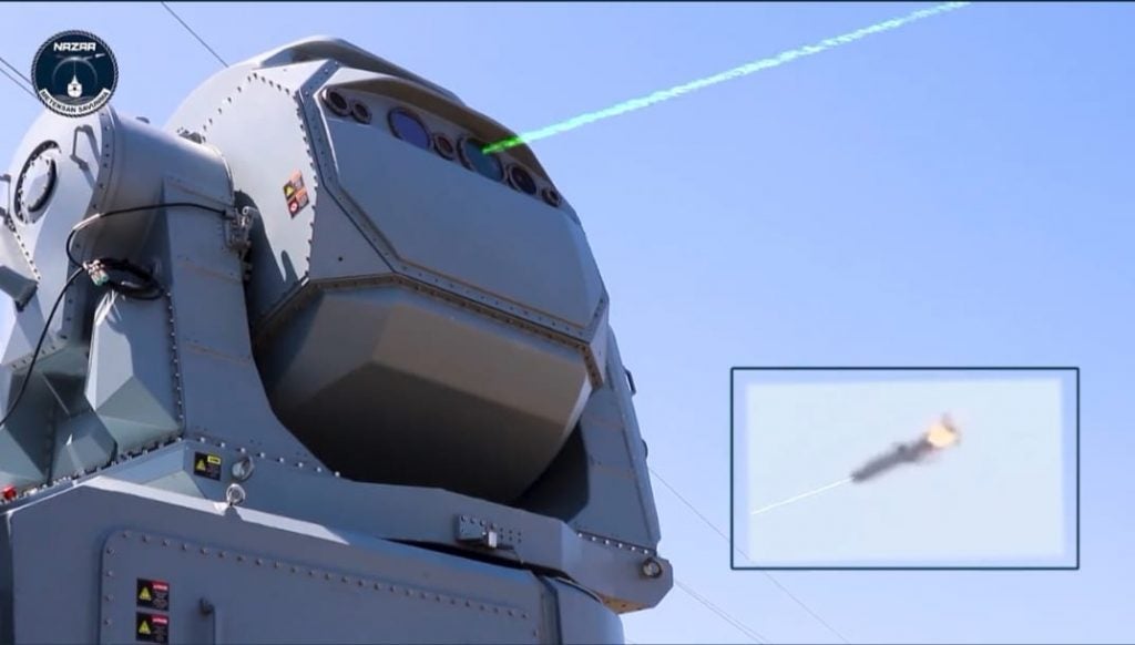 NAZAR Laser Electronic Warfare Unveiled at IDEF-21 For The First
