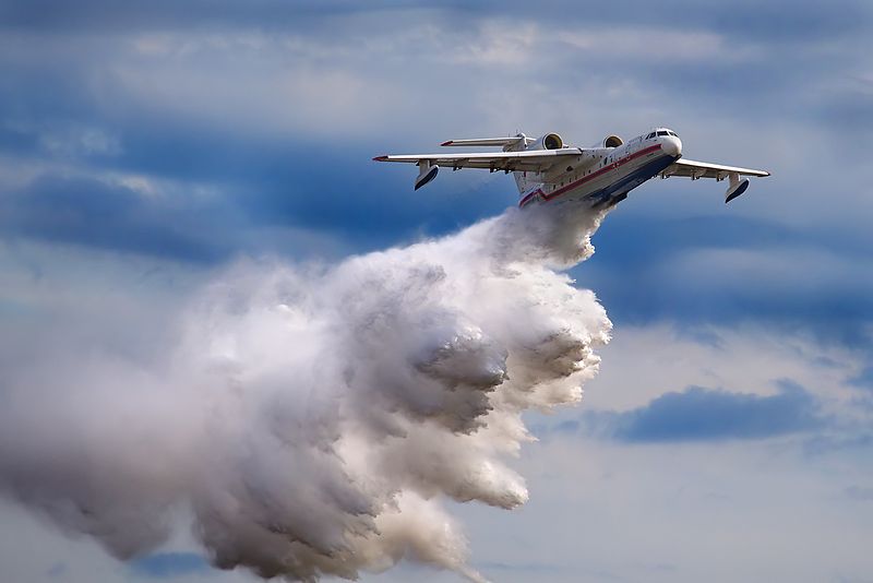 Turquia freta dois aviões russos Be-200ES para combate a incêndios