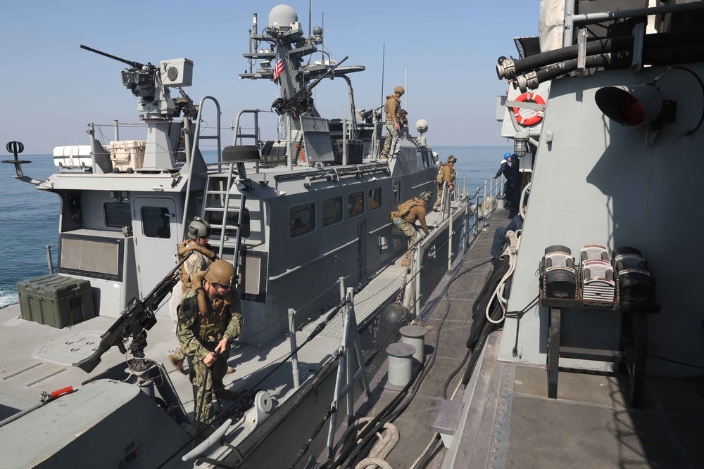 US Navy Intercepts 1,400 Rifles in Arabian Sea