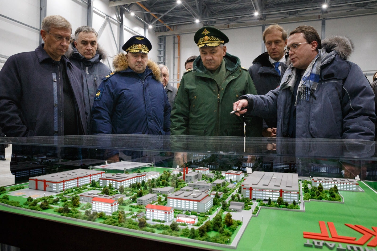 Russian Defense Minister Sergei Shoigu Visits The Largest Drone ...