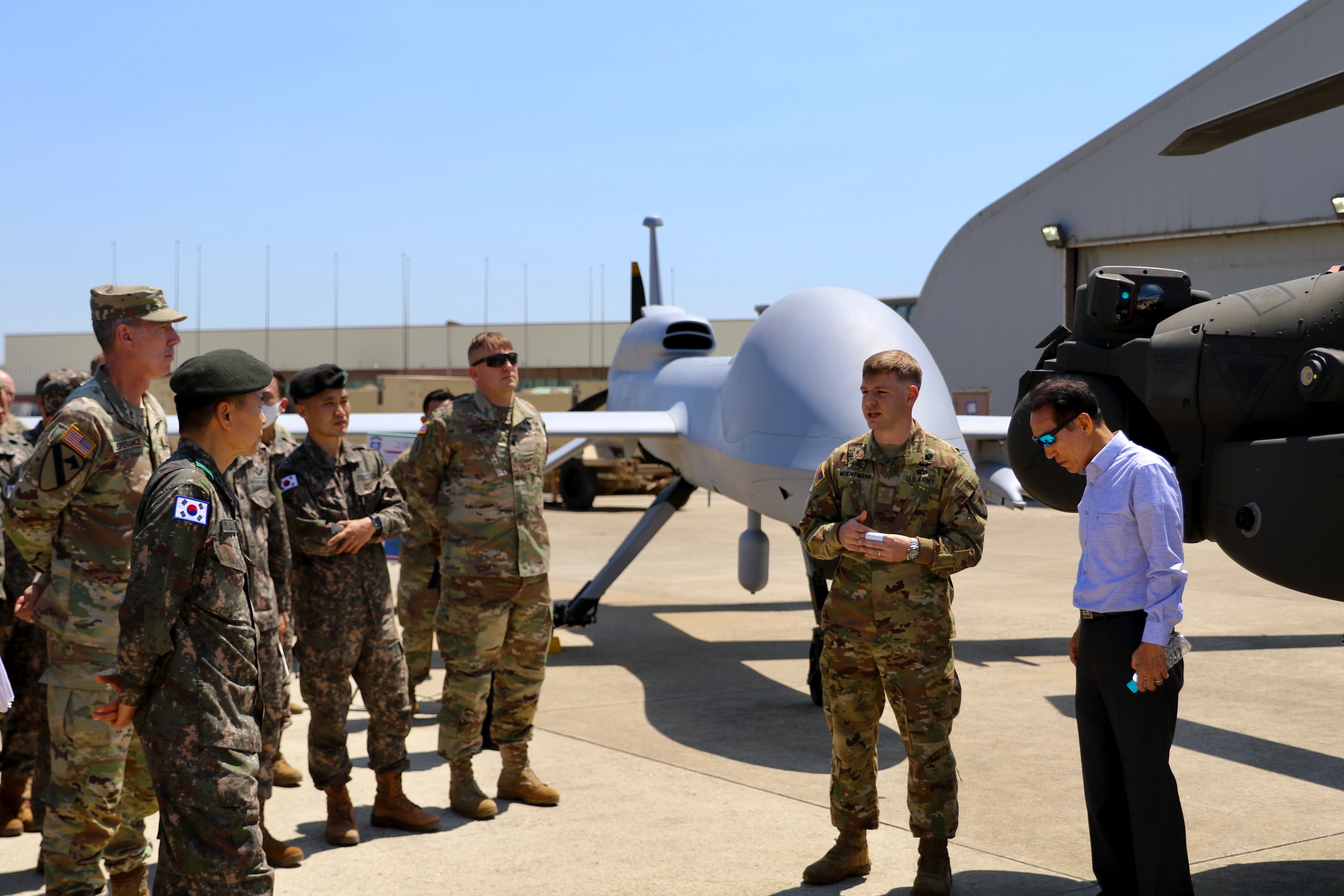 US Army Extended Range Gray Eagles in South Korea