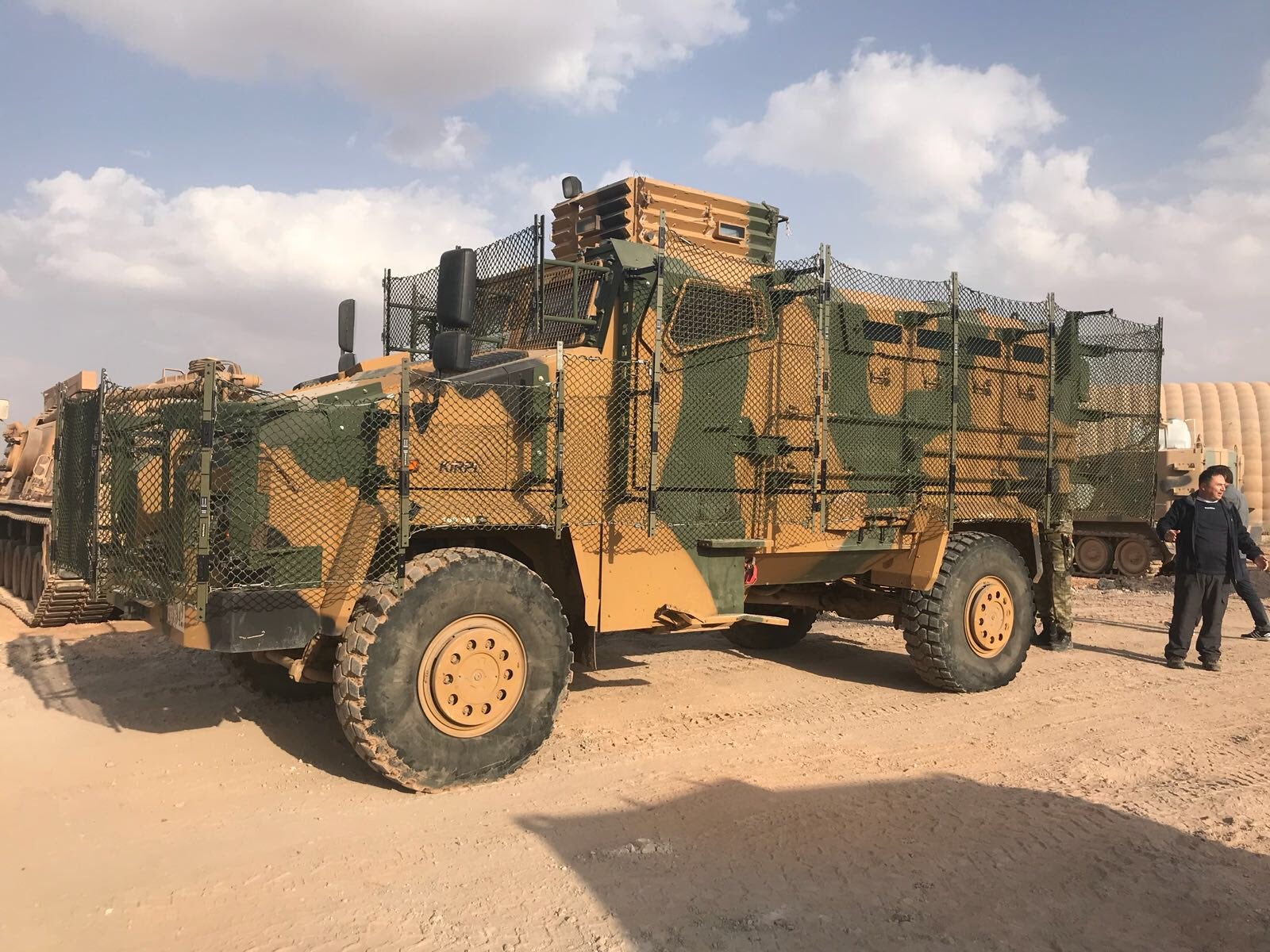 Ukraine Receives TurkishMade BMC Kirpi 4×4 MineResistant Armored Vehicles