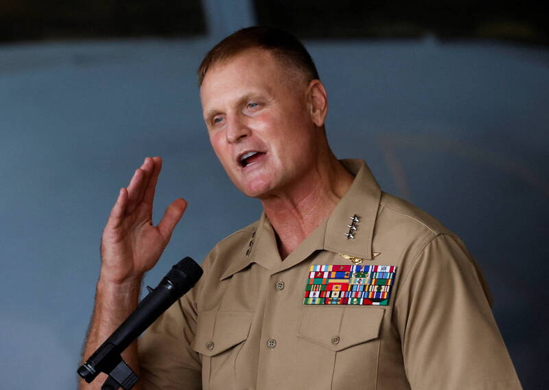 Lt. Gen. Rudder of the USMC