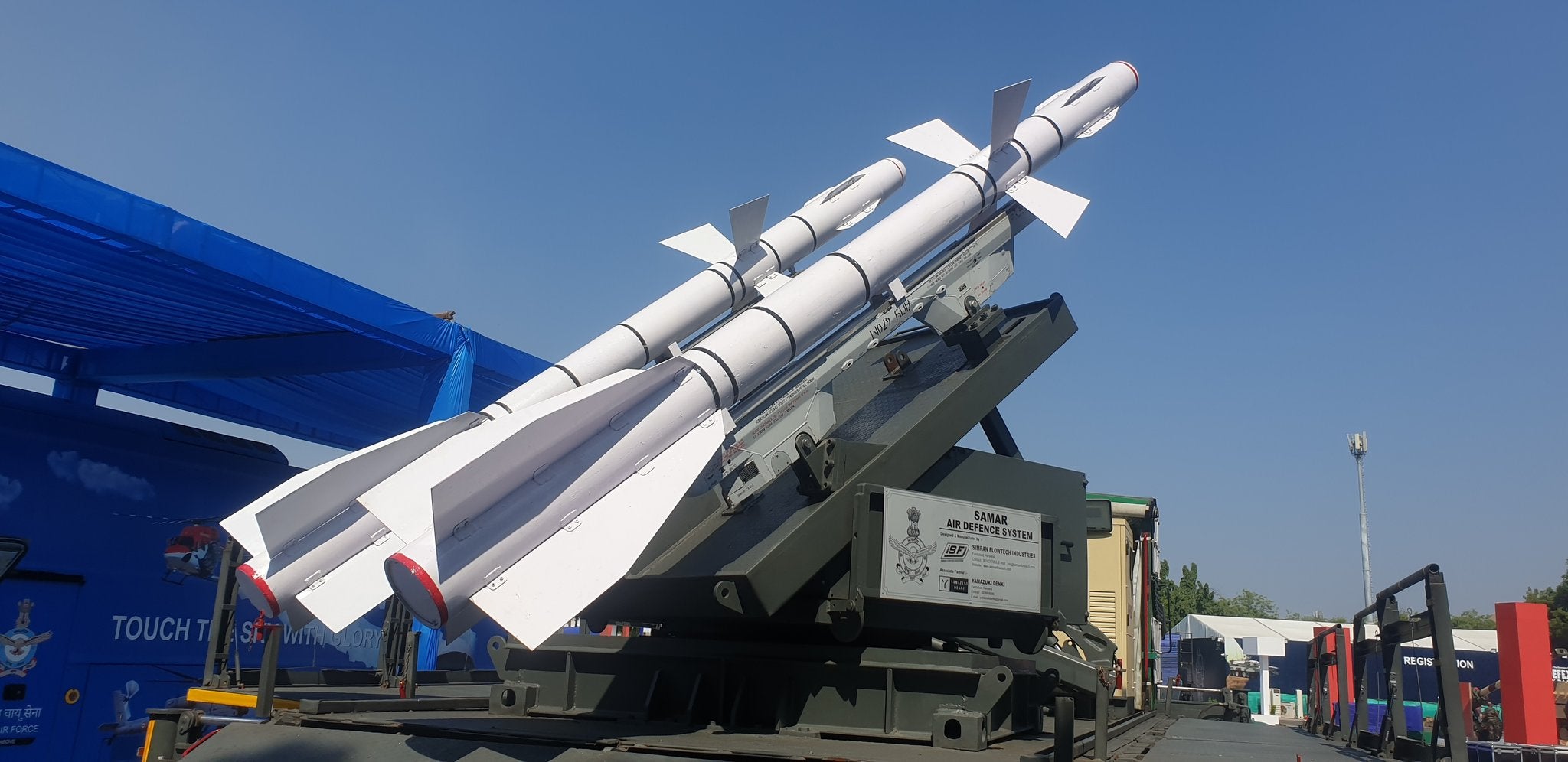DefExpo 2022 IAF Displays SAMAR Air Defence System defexpo-2022-iaf-displays-samar-air-defence-system