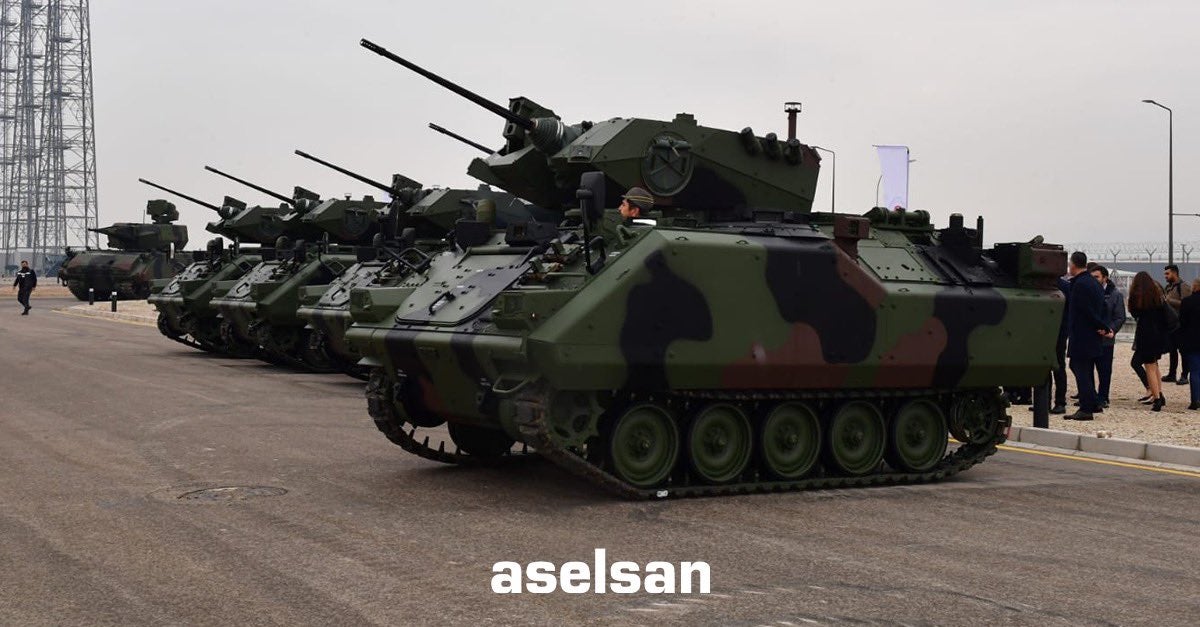 The Turkish Armed Forces Receive The First Batch Of Modernized ZMA15