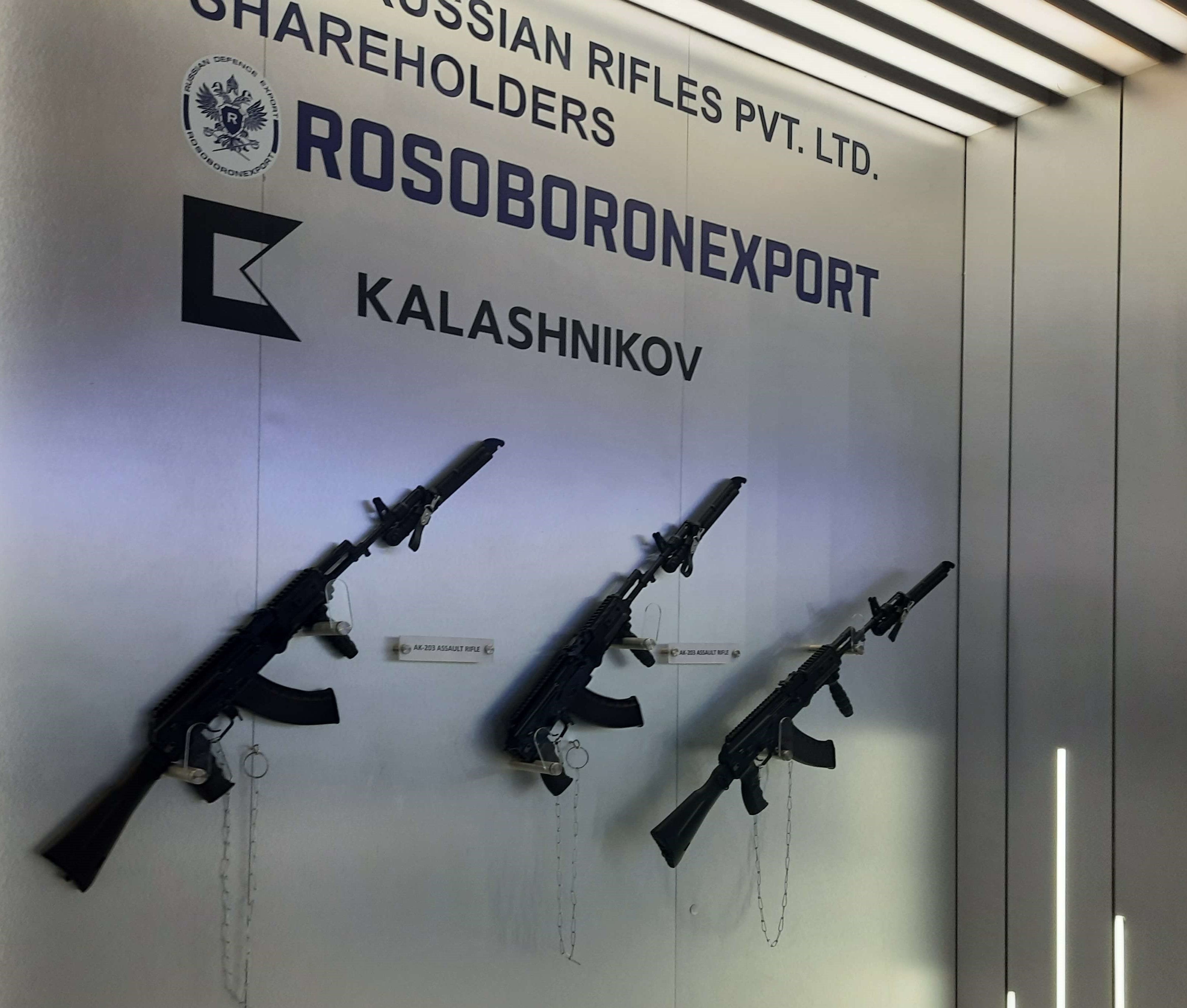 First Batch Of Made In India AK-203 Rifles For Indian Army Ready