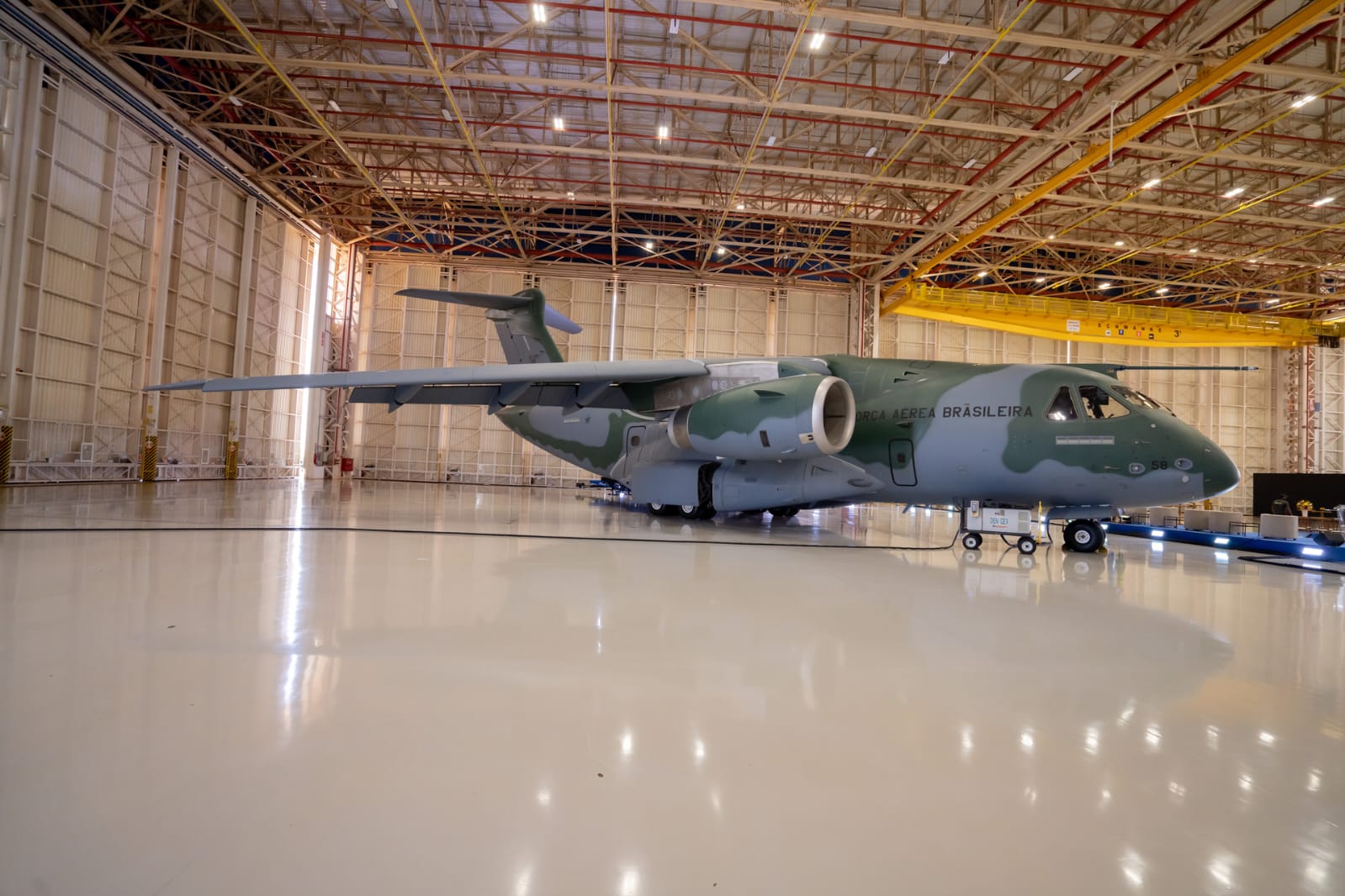 The Brazilian Air Force Receives Its Sixth C390 Millennium Military