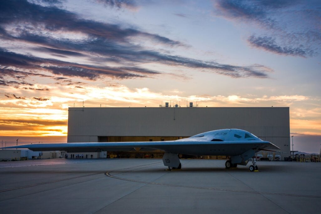 A view of the B-21 Raider (US Air Force)