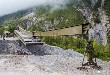 A Dry Support Bridge. A variant of this bridge, the General Support Bridge, is being procured for the British Army (KNDS UK)