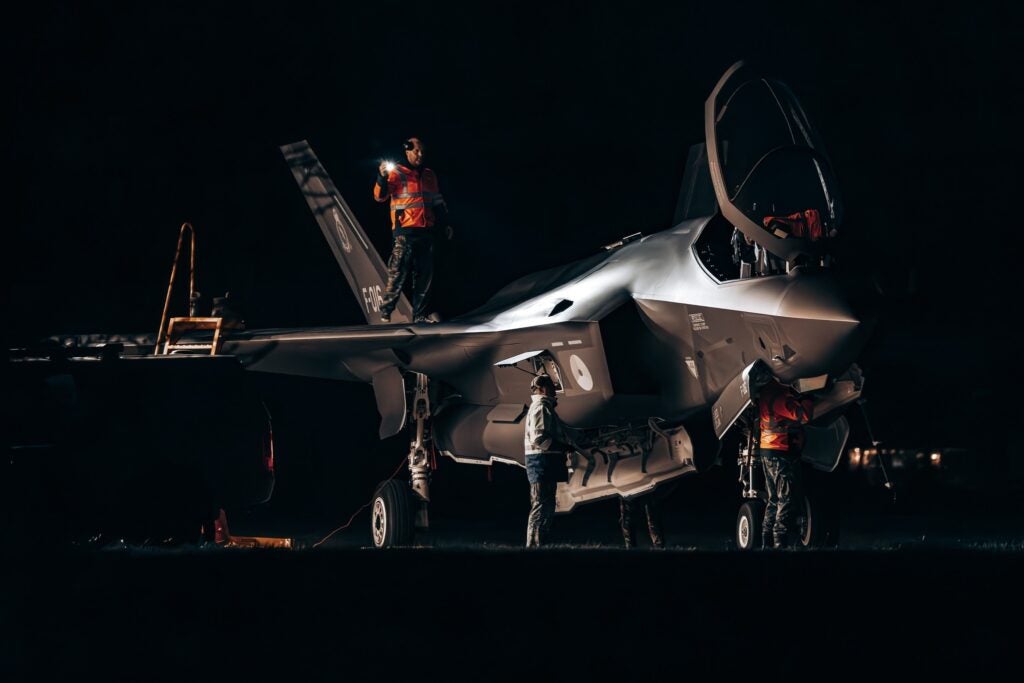 A Royal Netherlands Air Force F-35A during the Ramstein Flag 2025 exercise (Royal Netherlands Air Force)