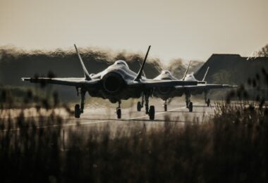 F-35As during the Ramstein Flag 2025 exercise (Royal Netherlands Air Force)
