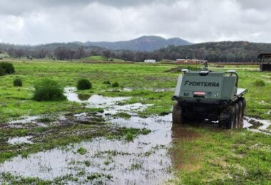A SMET UGV using Forterra's AutoDrive autonomy system (Forterra)