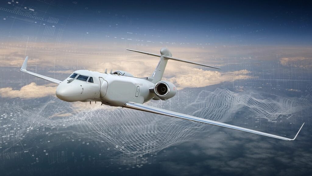 BAE Systems artist's render of an EC-37B in Italian Air Force markings