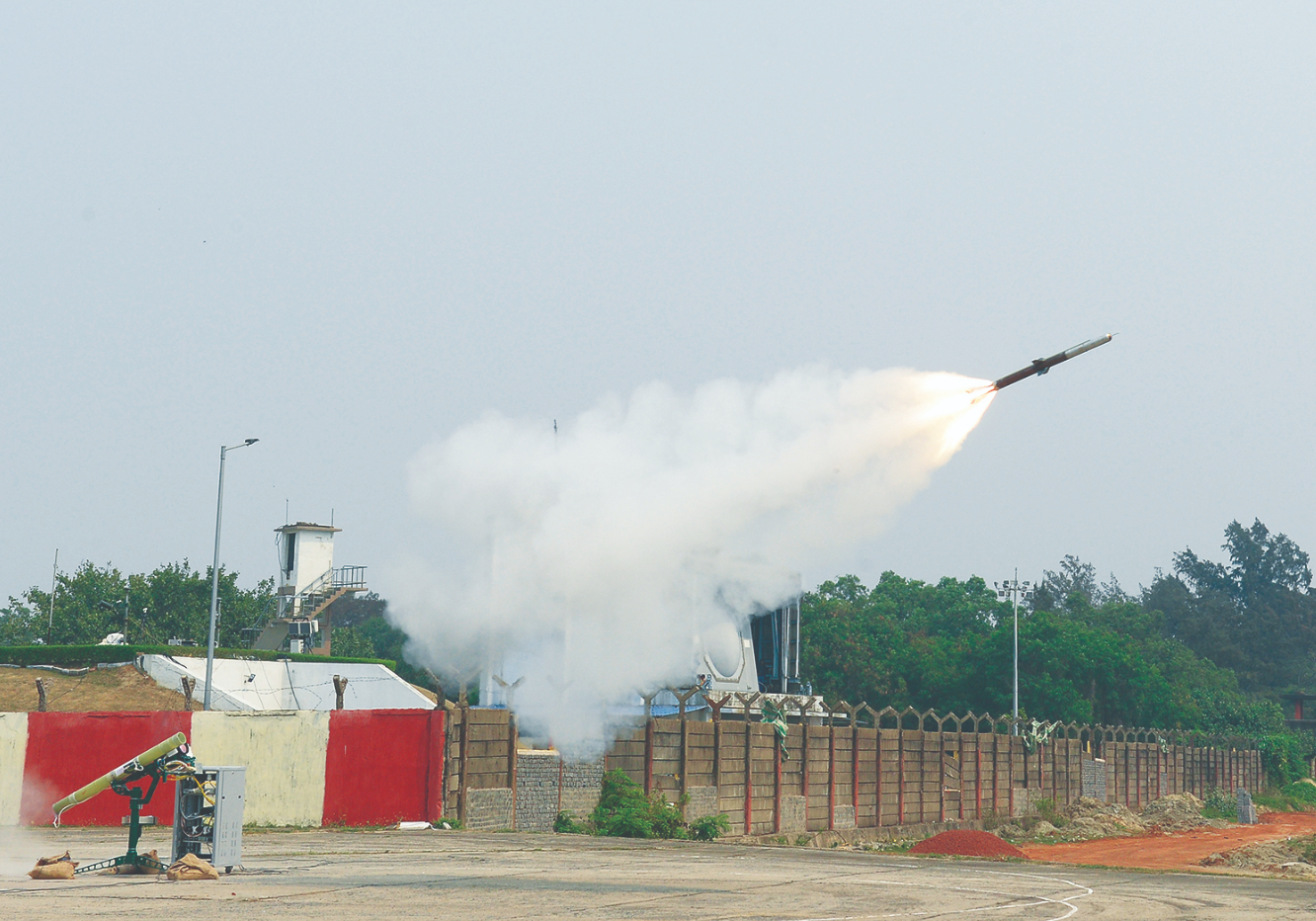 India Successfully Conducts Maiden Flight Tests New of Integrated Air Defence Weapon System