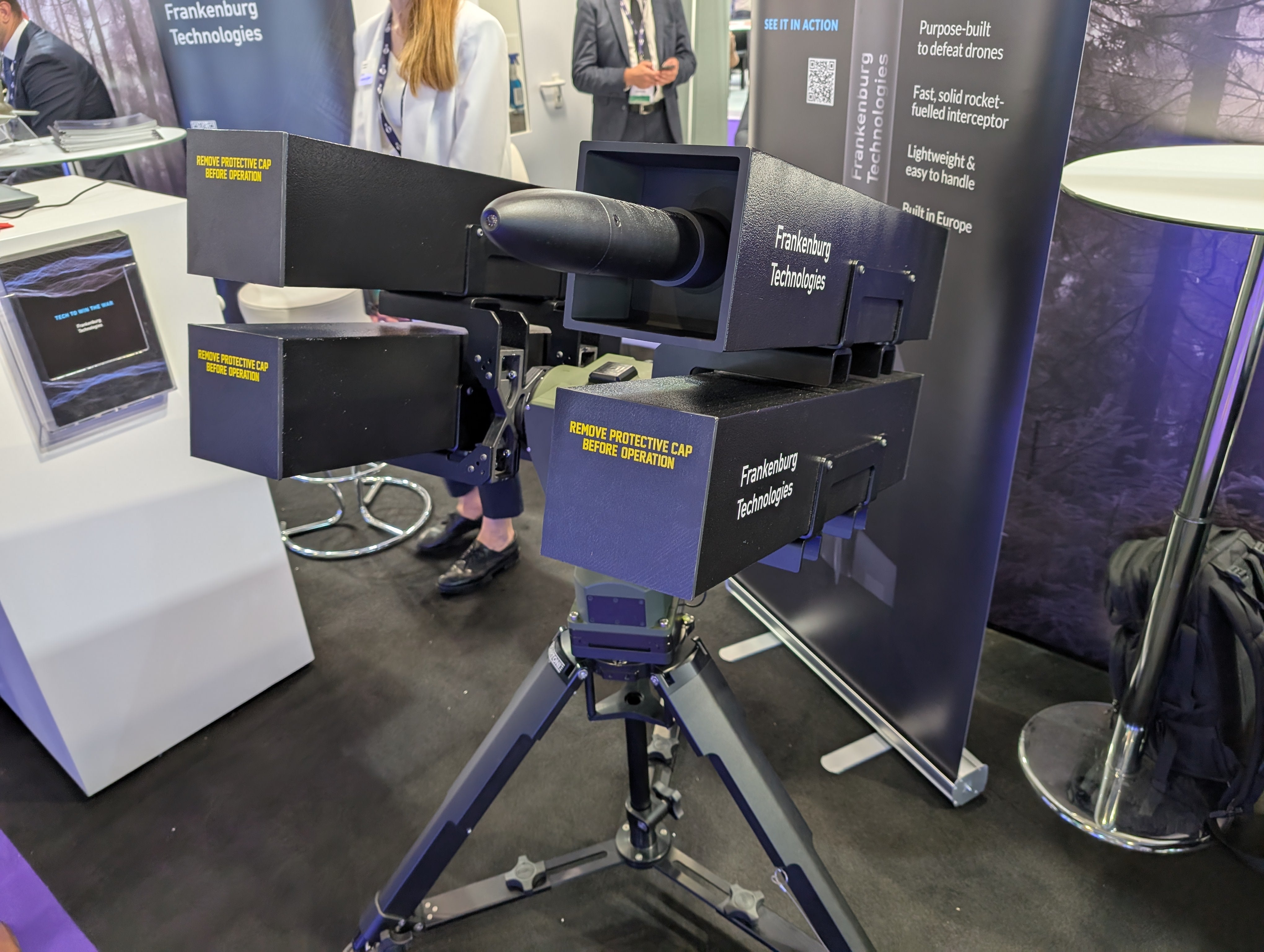 DSEI 2025: Frankenburg Technologies C-UAS Missile System